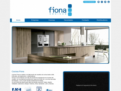 www.cocinasfiona.com snapshot