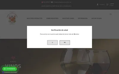 bodegabernardino.es snapshot