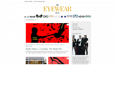 theeyewearblog.com snapshot
