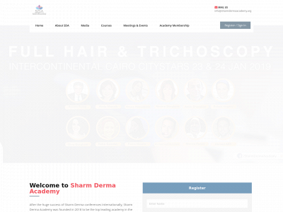 sharmdermaacademy.org snapshot