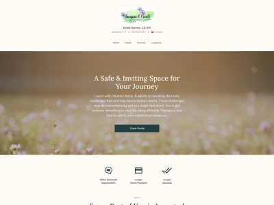 imagineandcreatetherapy.com snapshot