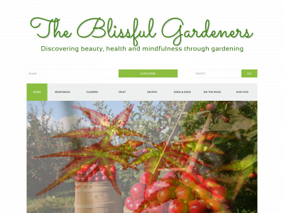 theblissfulgardeners.com snapshot