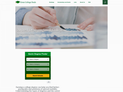 greatcollegedeals.net snapshot