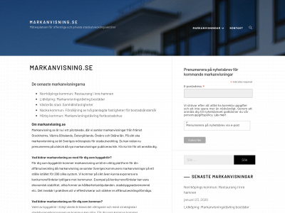 markanvisning.se snapshot