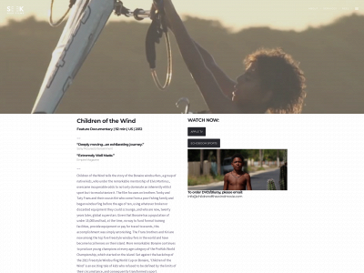 childrenofthewindmovie.com snapshot