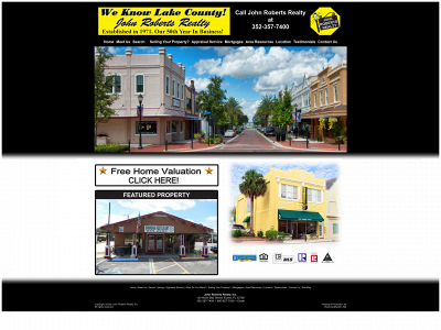 johnrobertsrealty.com snapshot