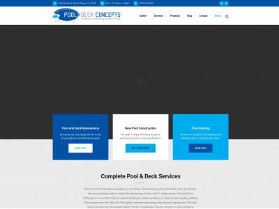 poolanddecknaples.com snapshot
