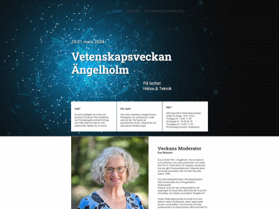 vetenskapsveckan.nu snapshot