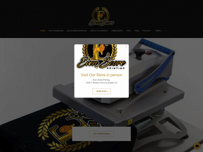 www.evenscoreprinting.com snapshot