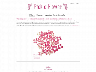 pickaflower.nl snapshot