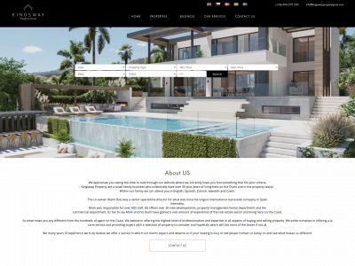 kingswaypropertyspain.com snapshot