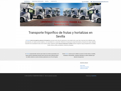 www.logisticafriosol.com snapshot