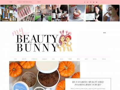 mybeautybunny.com snapshot