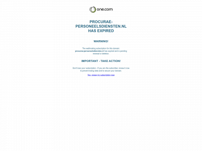 procurae-personeelsdiensten.nl snapshot