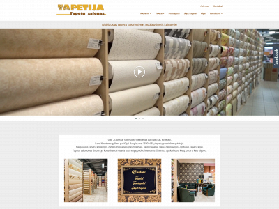 tapetija.lt snapshot