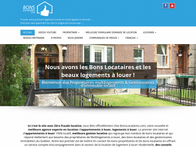 bonslocataires.com snapshot
