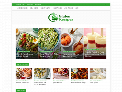glutenfreerecipez.com snapshot