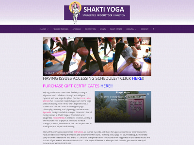 shaktiyogawoodstock.com snapshot