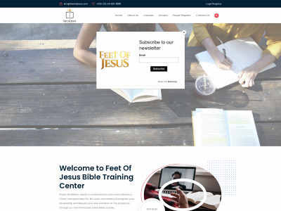 feetofjesus.org snapshot