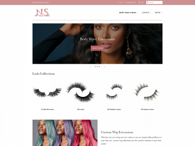nikkismithhaircollection.com snapshot