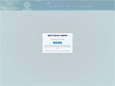 sietecielosandinos.com snapshot