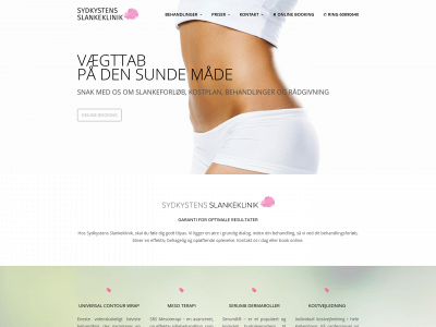 sydkystensslankeklinik.dk snapshot