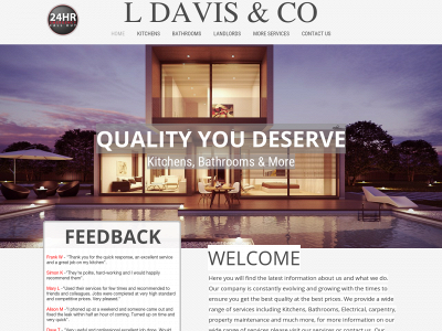 ldavisandco.co.uk snapshot