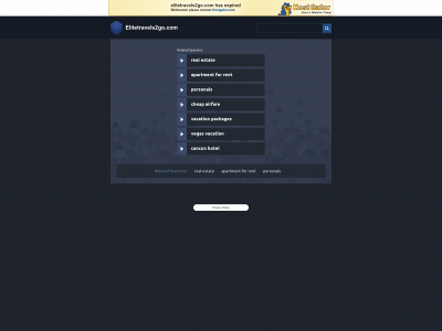 elitetravels2go.com snapshot