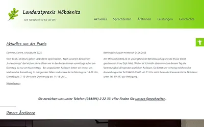 landarzt-noebdenitz.de snapshot