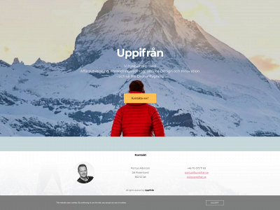 uppifran.se snapshot