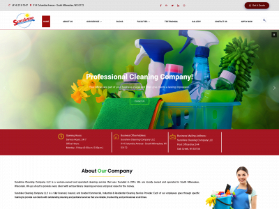 sunshinecleaningcompany.com snapshot