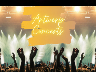antwerpconcerts.be snapshot