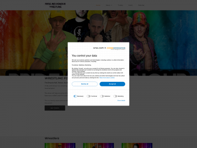 venomwrestling.co.uk snapshot