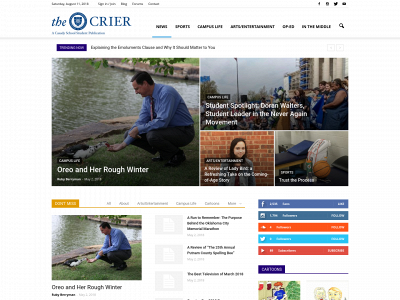 casadyschoolcrier.org snapshot