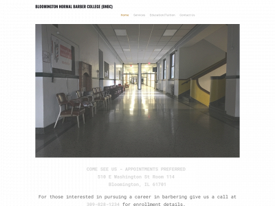 www.bnbarbercollege.com snapshot
