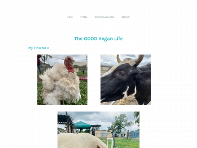 thegoodveganlife.weebly.com snapshot
