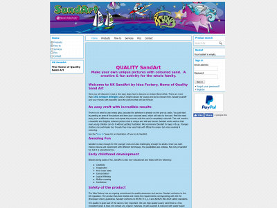 uksandart.co.uk snapshot