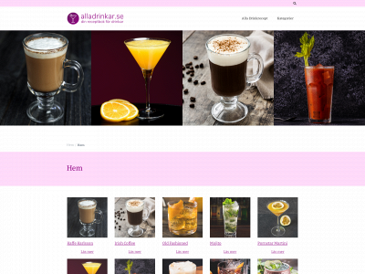 alladrinkar.se snapshot