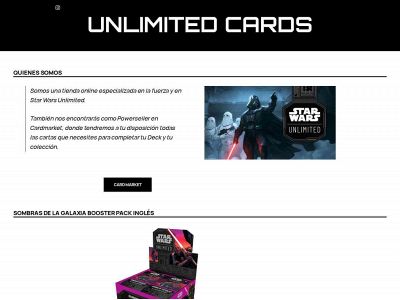 unlimitedcards.es snapshot