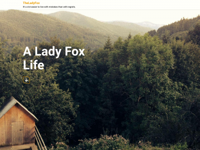 theladyfox.com snapshot