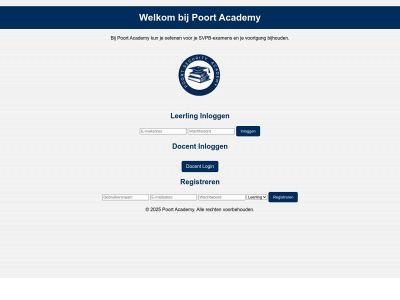 poortacademy.nl snapshot