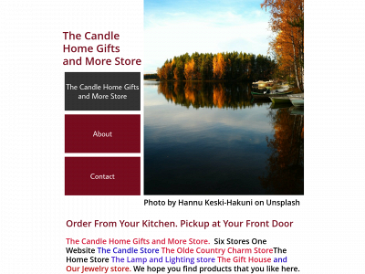 thecandlehomegiftsandmorestore.com snapshot