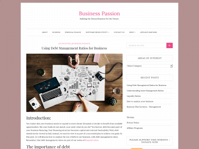 mybusinesspassion.net snapshot
