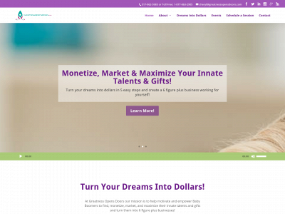 greatnessopensdoors.com snapshot