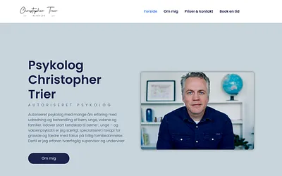christophertrier.dk snapshot