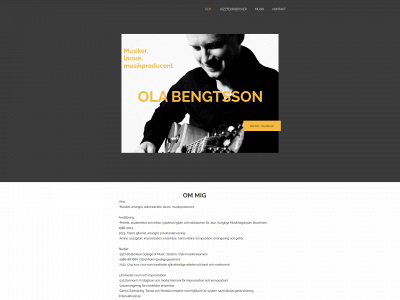olabengtsson.se snapshot