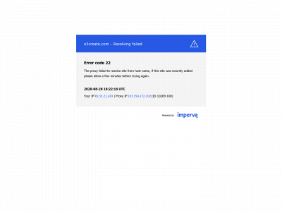 o3create.com snapshot