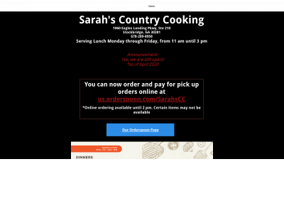 sarahscc.com snapshot