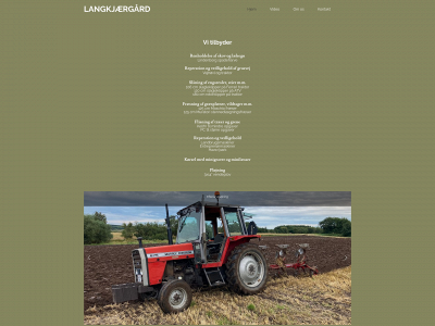 langkjaergaard.dk snapshot