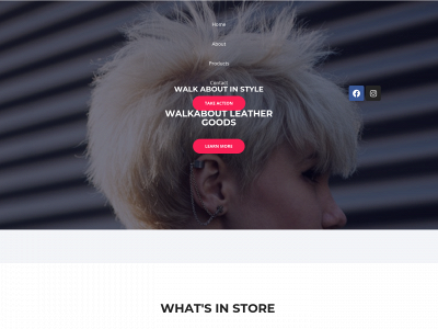 walkaboutleathergoods.com snapshot